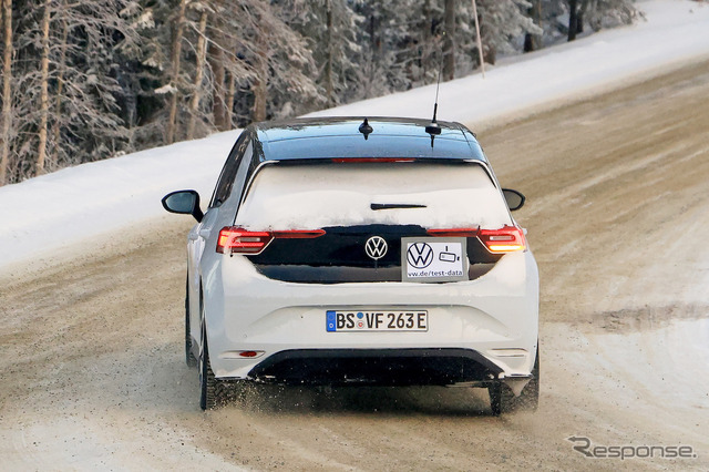 VW ID.3 GTI プロトタイプ（スクープ写真）