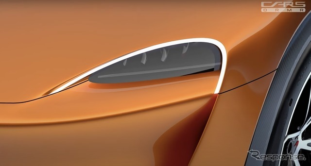 マクラーレン 新型SUV 予想CG