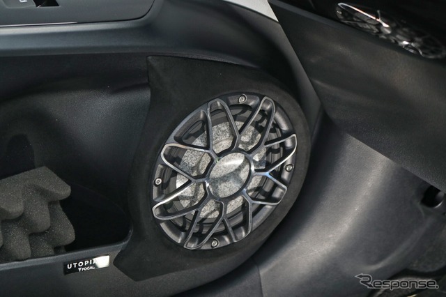 スピーカーユニットにはフォーカルノユートピアM 6WMをチョイス。プロテクションを施して普段の使い勝手にも考慮。