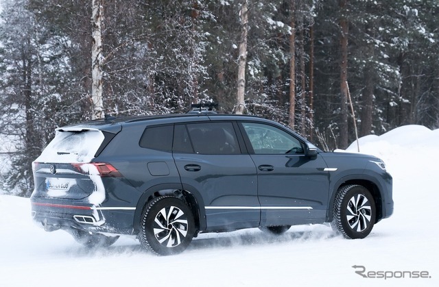 VW タイロン 次期型プロトタイプ（スクープ写真）