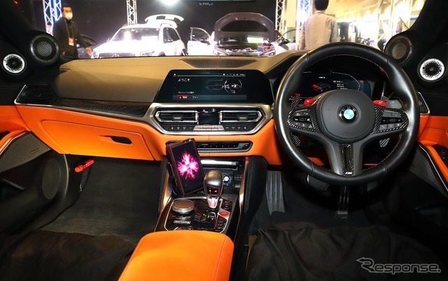 M3の内観美をそのままに市販オーディオをスマートに融合。DAP再生ほか、純正オーディオも高音質で聴ける