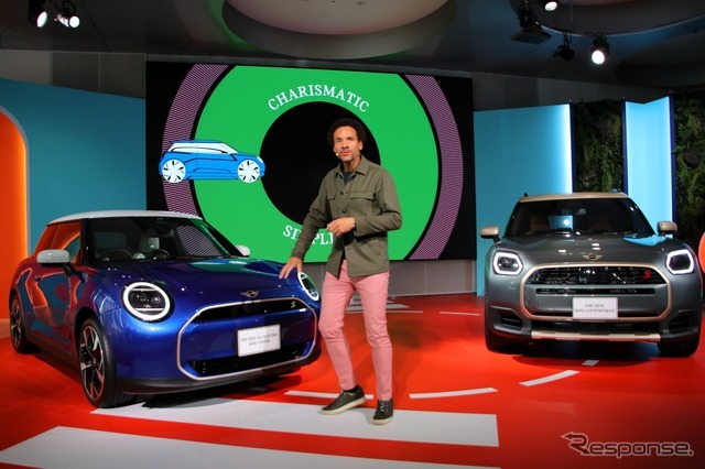 MINIのデザイン部門責任者のオリバー・ハイルマー氏