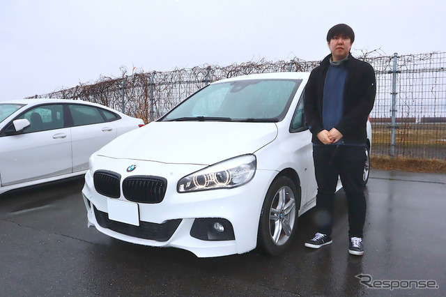 BMW 218dグランドツアラー外観