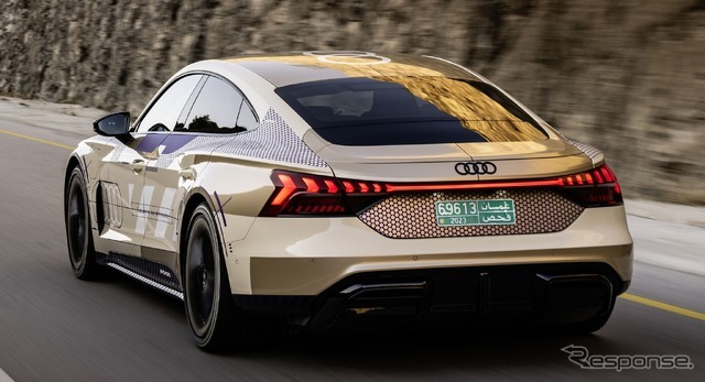 アウディ e-tron GT 改良新型のプロトタイプ