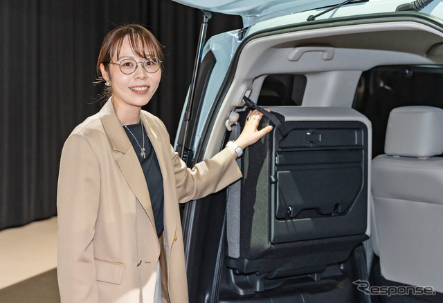 ホンダ フリード 新型のパッケージデザインを担当した田中未来さん
