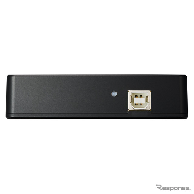 AT-HRD300側面　サービス用USB入力端子（Type-B）
