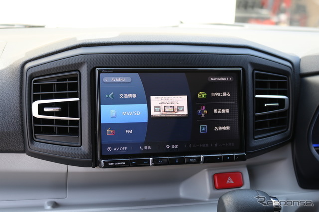 ［car audio newcomer］ダイハツ ミライース（ショップデモカー）by サウンドカーペンター　後編