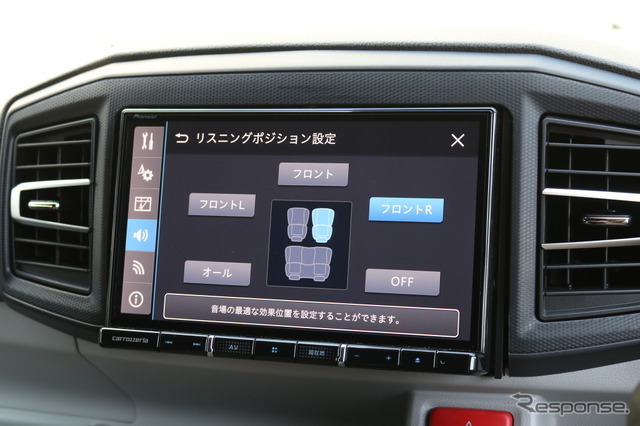 ［car audio newcomer］ダイハツ ミライース（ショップデモカー）by サウンドカーペンター　後編