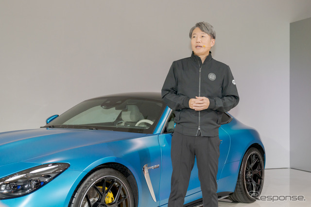 メルセデス・ベンツ日本の社長兼CEOの上野金太郎氏。