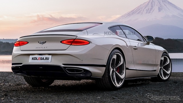 ベントレー コンチネンタルGT 次期型（予想CG）