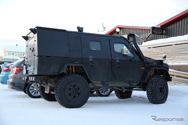 メルセデスベンツ LAPV（Light Armored Patrol Vehicle）スクープ写真