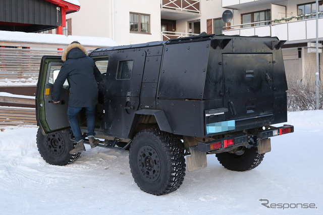 メルセデスベンツ LAPV（Light Armored Patrol Vehicle）スクープ写真