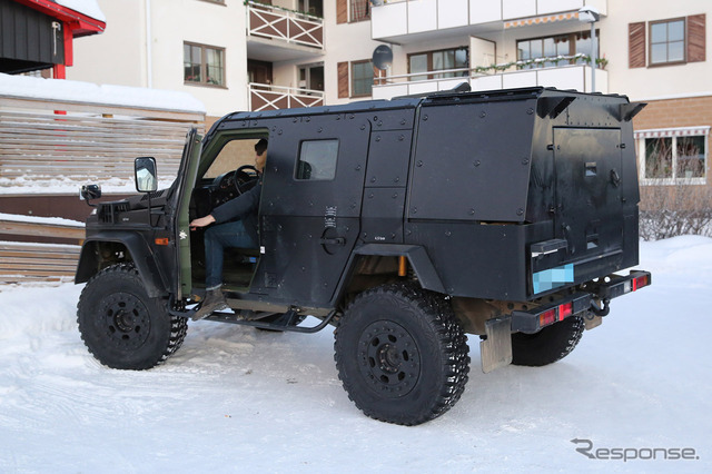 メルセデスベンツ LAPV（Light Armored Patrol Vehicle）スクープ写真