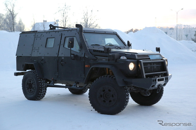 メルセデスベンツ LAPV（Light Armored Patrol Vehicle）スクープ写真