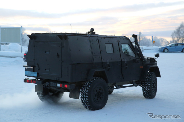 メルセデスベンツ LAPV（Light Armored Patrol Vehicle）スクープ写真