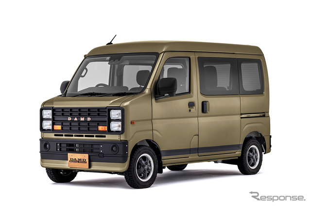 DAMD ATRAI FUZZ WAGON：カラーサンプル（カーキ）