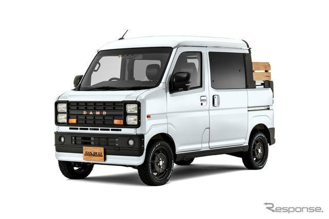 DAMD ATRAI FUZZ DECKVAN：カラーサンプル（ホワイト）