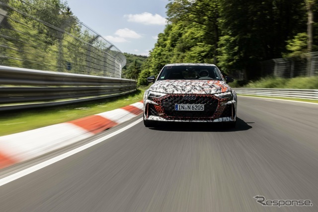 アウディ『RS 3』新型がニュルブルクリンクで新記録