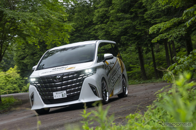 新型アルファード ヴェルファイア用 車高調整式サスペンション「HKS HIPERMAX S」