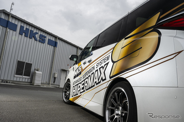 新型アルファード ヴェルファイア用 車高調整式サスペンション「HKS HIPERMAX S」