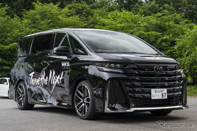 新型アルファード ヴェルファイア用 車高調整式サスペンション「HKS HIPERMAX S」