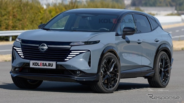 日産 ムラーノ 次期型（予想CG）