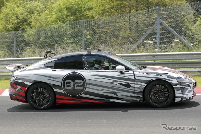 シャオミ SU7 超高性能モデルのプロトタイプ（スクープ写真）