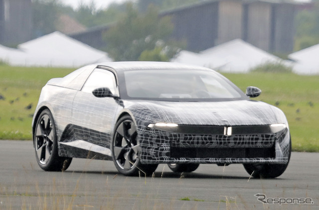BMW ノイエ・クラッセ・クーペ（仮）プロトタイプ（スクープ写真）
