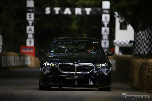 BMW M5 新型（グッドウッド2024）