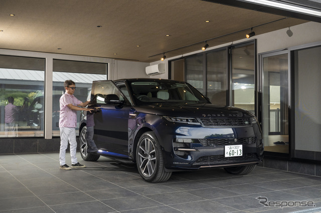 レンジローバー スポーツ オートバイオグラフィー P550e