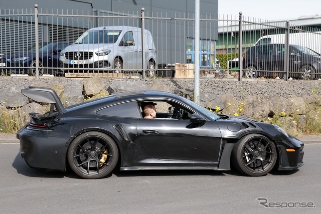 ポルシェ 911GT3 RS 改良新型のプロトタイプ