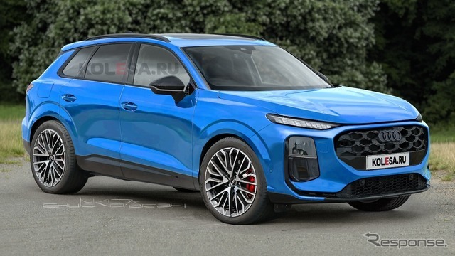 アウディ Q3 次期型の予想CG