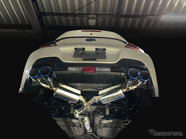 ニュルスペック・カスタムエディション　『GR86/BRZ」AT車用チタンカラーテールセット（VSR）装着例