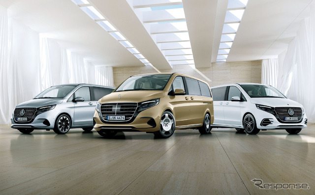 「V 220 d」と「V 220 d EXCLUSIVE long  Platinum Suite」