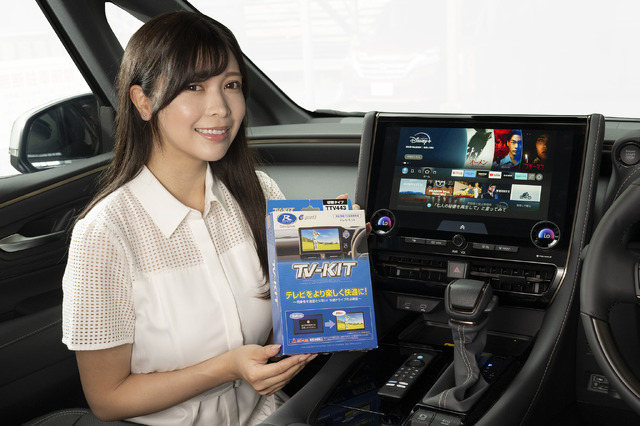 現代のマストアイテム！同乗者が車内で映像コンテンツを楽しむデータシステムのTVキットが非常に便利！