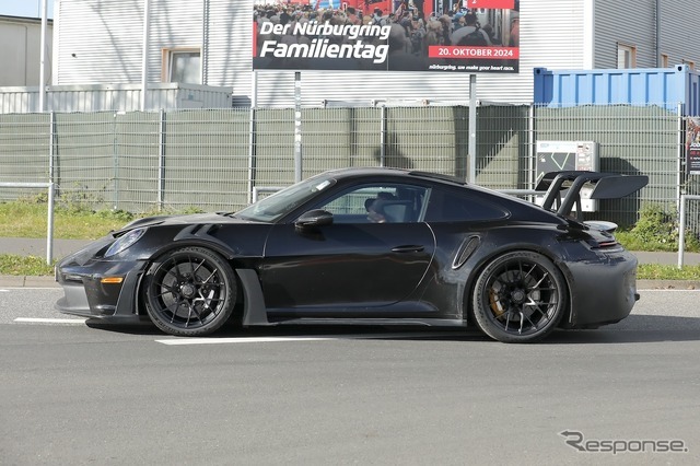 ポルシェ 911 GT3 RS 改良新型のプロトタイプ