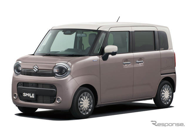 スズキ ワゴンR スマイル 一部仕様変更モデル（トープグレージュメタリック×ソフトベージュ2トーンルーフ）
