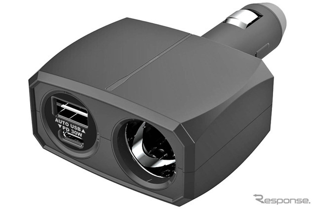 Kashimura・ダイレクトソケット PD30W/リバーシブルUSB自動判定（KX-237）
