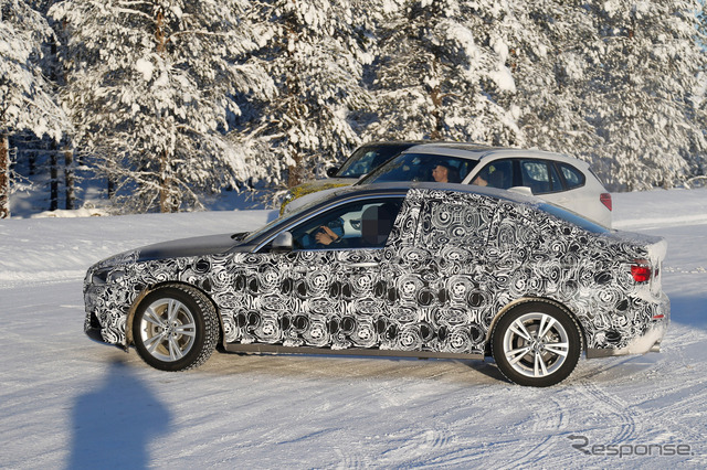 BMW 2シリーズ グランクーペ スクープ写真