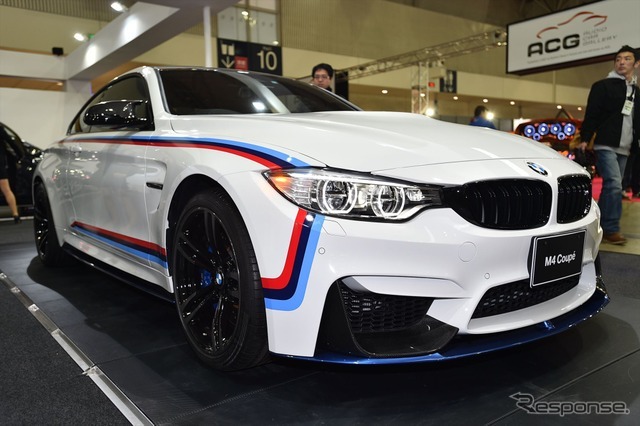 BMW M4 クーペ with Mパフォーマンスパーツ（東京オートサロン16）