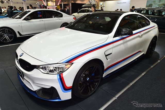 BMW M4 クーペ with Mパフォーマンスパーツ（東京オートサロン16）