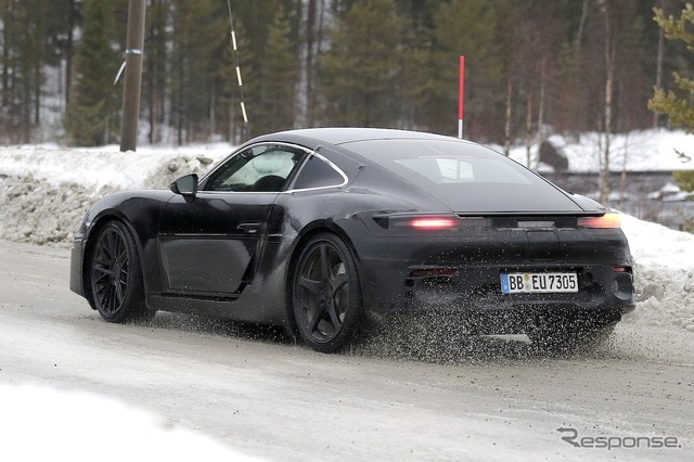 ポルシェ 718ケイマンEV プロトタイプ