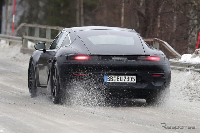 ポルシェ 718ケイマンEV プロトタイプ