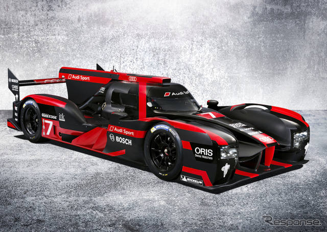 アウディのLMP1マシン「R18」の今季型。