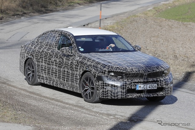 BMW 5シリーズ 改良新型のプロトタイプ