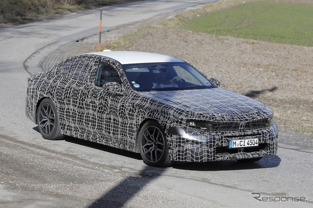 BMW 5シリーズ 改良新型のプロトタイプ