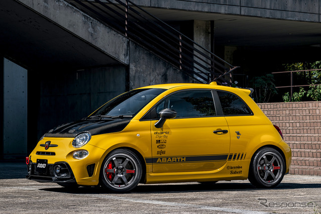 レイズ VOLK RACING TE37 SONIC SL ×フィアット アバルト