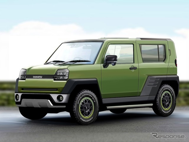 ダイハツ ラガー 後継モデルの予想CG