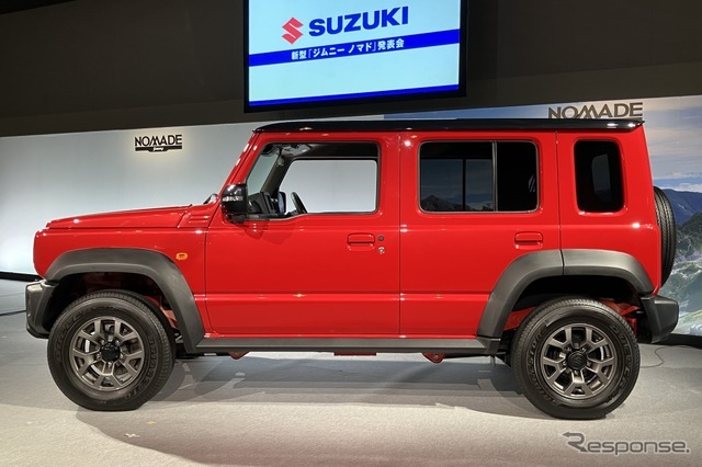 スズキ ジムニーノマド。ただし小型車規格
