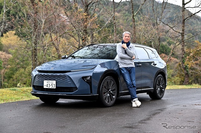 トヨタ クラウンエステート（PHEV）と九島辰也氏
